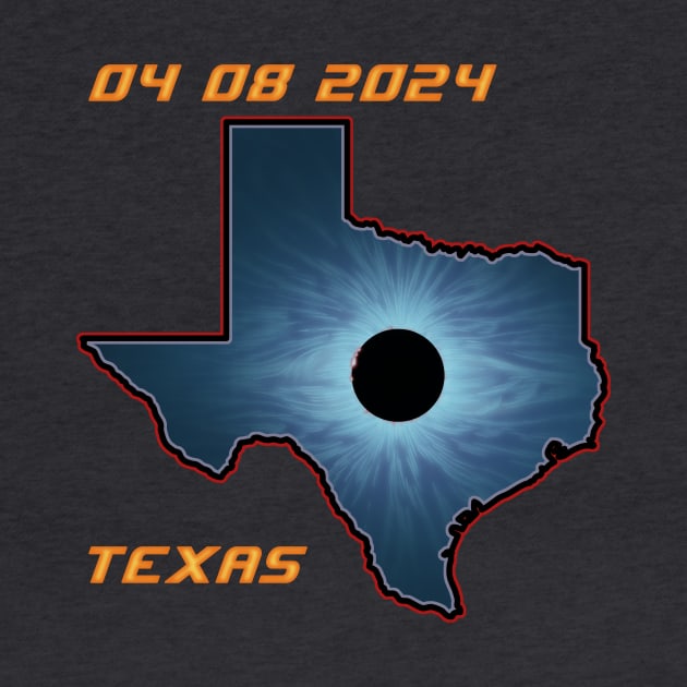 Texas 2024 Total Solar Eclipse by Victopia